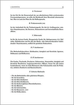 Image of the Page - 53 - in Norm und Zeremoniell - Das Etiquette-Normale für den Wiener Hof von circa 1812