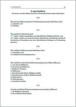 Bild der Seite - 59 - in Norm und Zeremoniell - Das Etiquette-Normale für den Wiener Hof von circa 1812