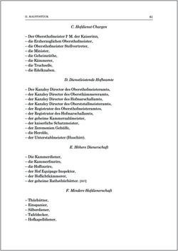 Bild der Seite - 61 - in Norm und Zeremoniell - Das Etiquette-Normale für den Wiener Hof von circa 1812