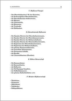 Image of the Page - 61 - in Norm und Zeremoniell - Das Etiquette-Normale für den Wiener Hof von circa 1812