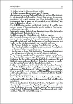 Image of the Page - 69 - in Norm und Zeremoniell - Das Etiquette-Normale für den Wiener Hof von circa 1812