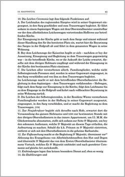 Bild der Seite - 83 - in Norm und Zeremoniell - Das Etiquette-Normale für den Wiener Hof von circa 1812