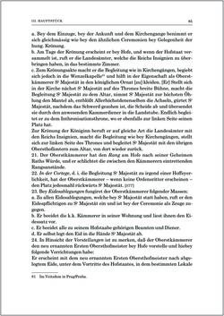 Bild der Seite - 85 - in Norm und Zeremoniell - Das Etiquette-Normale für den Wiener Hof von circa 1812