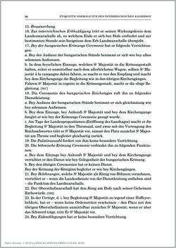 Bild der Seite - 90 - in Norm und Zeremoniell - Das Etiquette-Normale für den Wiener Hof von circa 1812