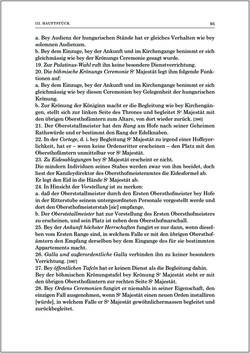 Bild der Seite - 95 - in Norm und Zeremoniell - Das Etiquette-Normale für den Wiener Hof von circa 1812