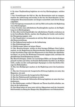 Image of the Page - 123 - in Norm und Zeremoniell - Das Etiquette-Normale für den Wiener Hof von circa 1812