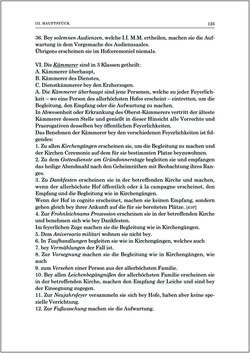 Image of the Page - 125 - in Norm und Zeremoniell - Das Etiquette-Normale für den Wiener Hof von circa 1812