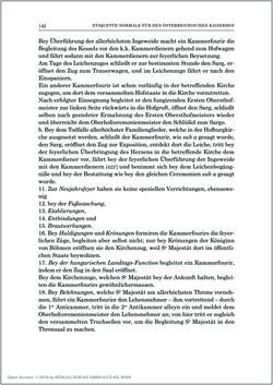 Bild der Seite - 142 - in Norm und Zeremoniell - Das Etiquette-Normale für den Wiener Hof von circa 1812