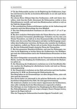 Image of the Page - 147 - in Norm und Zeremoniell - Das Etiquette-Normale für den Wiener Hof von circa 1812