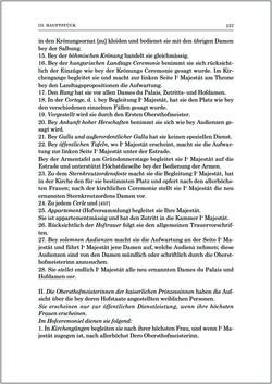 Bild der Seite - 157 - in Norm und Zeremoniell - Das Etiquette-Normale für den Wiener Hof von circa 1812