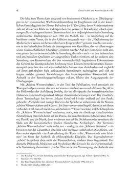 Image of the Page - 8 - in Schöne Wissenschaften - Sammeln, Ordnen und Präsentieren im josephinischen Wien