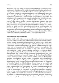 Image of the Page - 13 - in Schöne Wissenschaften - Sammeln, Ordnen und Präsentieren im josephinischen Wien