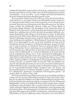Image of the Page - 18 - in Schöne Wissenschaften - Sammeln, Ordnen und Präsentieren im josephinischen Wien
