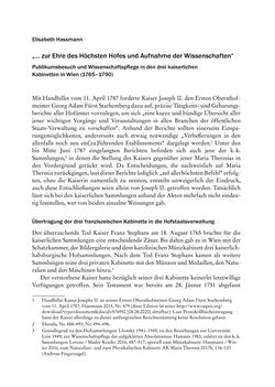 Image of the Page - 21 - in Schöne Wissenschaften - Sammeln, Ordnen und Präsentieren im josephinischen Wien