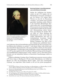 Image of the Page - 33 - in Schöne Wissenschaften - Sammeln, Ordnen und Präsentieren im josephinischen Wien