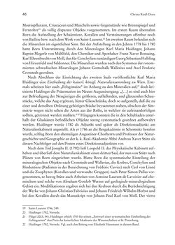 Image of the Page - 46 - in Schöne Wissenschaften - Sammeln, Ordnen und Präsentieren im josephinischen Wien