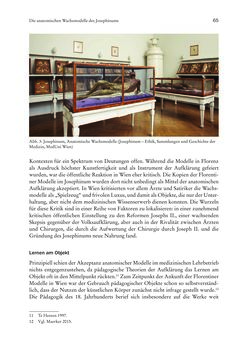 Bild der Seite - 65 - in Schöne Wissenschaften - Sammeln, Ordnen und Präsentieren im josephinischen Wien