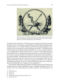 Bild der Seite - 75 - in Schöne Wissenschaften - Sammeln, Ordnen und Präsentieren im josephinischen Wien