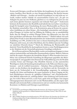 Bild der Seite - 76 - in Schöne Wissenschaften - Sammeln, Ordnen und Präsentieren im josephinischen Wien