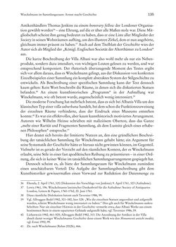 Bild der Seite - 135 - in Schöne Wissenschaften - Sammeln, Ordnen und Präsentieren im josephinischen Wien