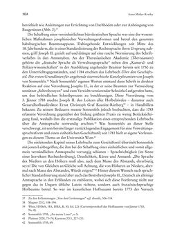 Bild der Seite - 164 - in Schöne Wissenschaften - Sammeln, Ordnen und Präsentieren im josephinischen Wien