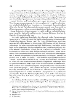 Bild der Seite - 172 - in Schöne Wissenschaften - Sammeln, Ordnen und Präsentieren im josephinischen Wien