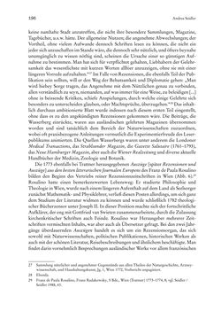 Bild der Seite - 196 - in Schöne Wissenschaften - Sammeln, Ordnen und Präsentieren im josephinischen Wien