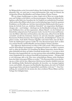 Bild der Seite - 200 - in Schöne Wissenschaften - Sammeln, Ordnen und Präsentieren im josephinischen Wien