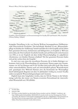 Bild der Seite - 203 - in Schöne Wissenschaften - Sammeln, Ordnen und Präsentieren im josephinischen Wien