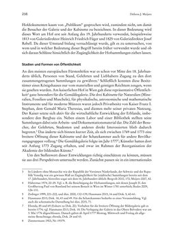 Bild der Seite - 216 - in Schöne Wissenschaften - Sammeln, Ordnen und Präsentieren im josephinischen Wien