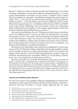 Image of the Page - 221 - in Schöne Wissenschaften - Sammeln, Ordnen und Präsentieren im josephinischen Wien