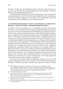 Bild der Seite - 222 - in Schöne Wissenschaften - Sammeln, Ordnen und Präsentieren im josephinischen Wien