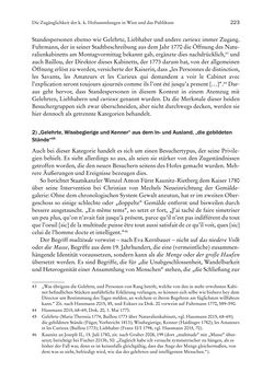 Bild der Seite - 223 - in Schöne Wissenschaften - Sammeln, Ordnen und Präsentieren im josephinischen Wien