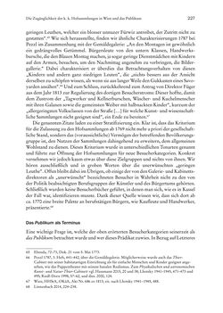 Bild der Seite - 227 - in Schöne Wissenschaften - Sammeln, Ordnen und Präsentieren im josephinischen Wien