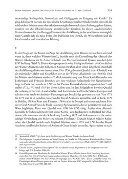 Bild der Seite - 233 - in Schöne Wissenschaften - Sammeln, Ordnen und Präsentieren im josephinischen Wien