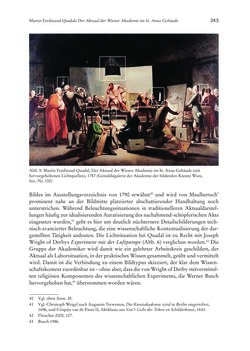 Bild der Seite - 243 - in Schöne Wissenschaften - Sammeln, Ordnen und Präsentieren im josephinischen Wien