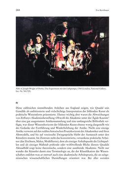 Bild der Seite - 244 - in Schöne Wissenschaften - Sammeln, Ordnen und Präsentieren im josephinischen Wien