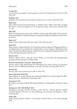 Bild der Seite - 257 - in Schöne Wissenschaften - Sammeln, Ordnen und Präsentieren im josephinischen Wien