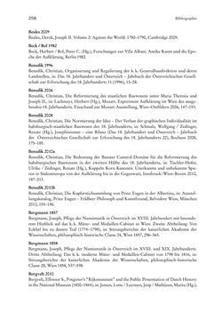 Bild der Seite - 258 - in Schöne Wissenschaften - Sammeln, Ordnen und Präsentieren im josephinischen Wien