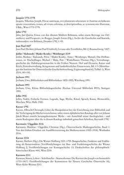 Image of the Page - 270 - in Schöne Wissenschaften - Sammeln, Ordnen und Präsentieren im josephinischen Wien