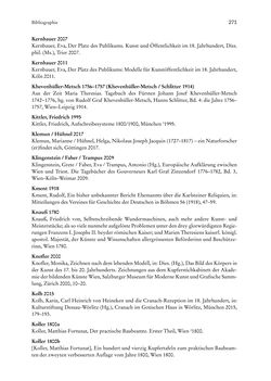 Image of the Page - 271 - in Schöne Wissenschaften - Sammeln, Ordnen und Präsentieren im josephinischen Wien