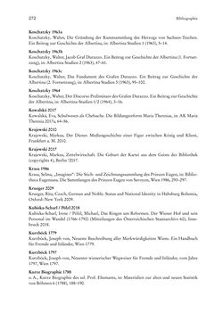 Bild der Seite - 272 - in Schöne Wissenschaften - Sammeln, Ordnen und Präsentieren im josephinischen Wien