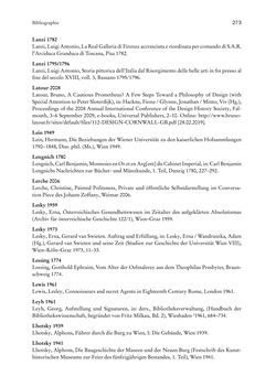 Bild der Seite - 273 - in Schöne Wissenschaften - Sammeln, Ordnen und Präsentieren im josephinischen Wien