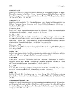 Image of the Page - 282 - in Schöne Wissenschaften - Sammeln, Ordnen und Präsentieren im josephinischen Wien