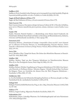 Image of the Page - 283 - in Schöne Wissenschaften - Sammeln, Ordnen und Präsentieren im josephinischen Wien