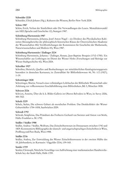 Bild der Seite - 284 - in Schöne Wissenschaften - Sammeln, Ordnen und Präsentieren im josephinischen Wien