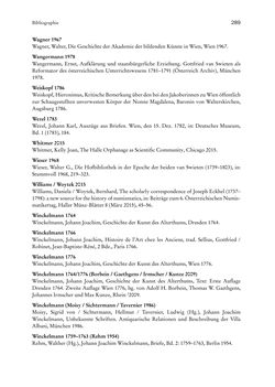 Bild der Seite - 289 - in Schöne Wissenschaften - Sammeln, Ordnen und Präsentieren im josephinischen Wien