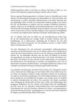 Image of the Page - 12 - in Schule während der Corona-Pandemie - Neue Ergebnisse und Überblick über ein dynamisches Forschungsfeld