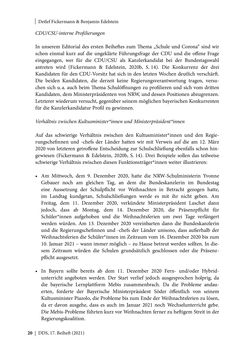 Image of the Page - 20 - in Schule während der Corona-Pandemie - Neue Ergebnisse und Überblick über ein dynamisches Forschungsfeld