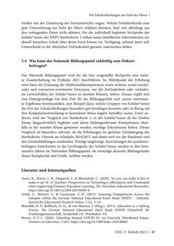 Bild der Seite - 47 - in Schule während der Corona-Pandemie - Neue Ergebnisse und Überblick über ein dynamisches Forschungsfeld